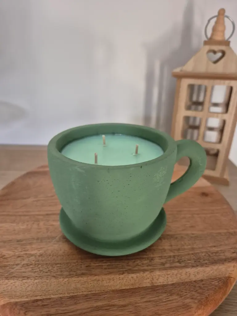 Grande Tasse verte - Poire 