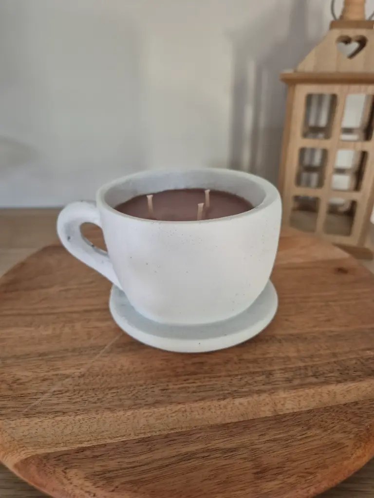 Moyenne Tasse blanche - Cappuccino 