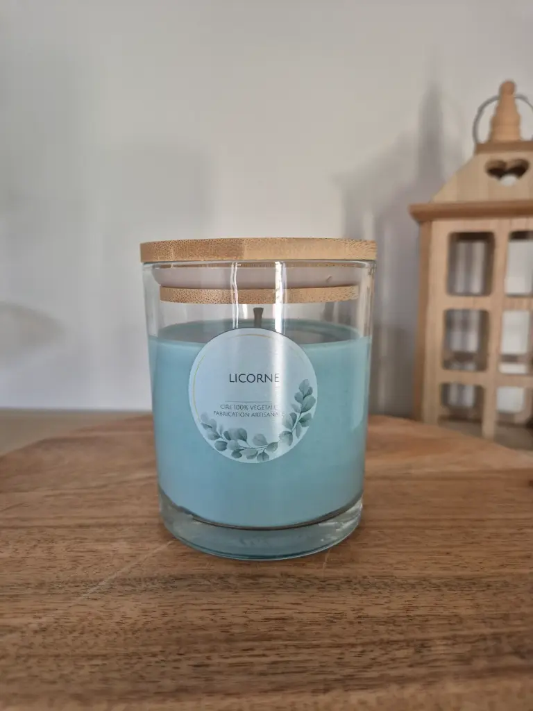 Grande Bougie Fleur de Coton