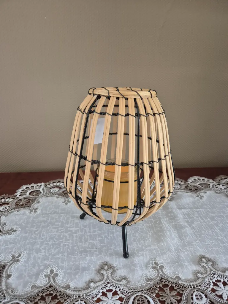 Lanterne en bois - Fruit de la passion