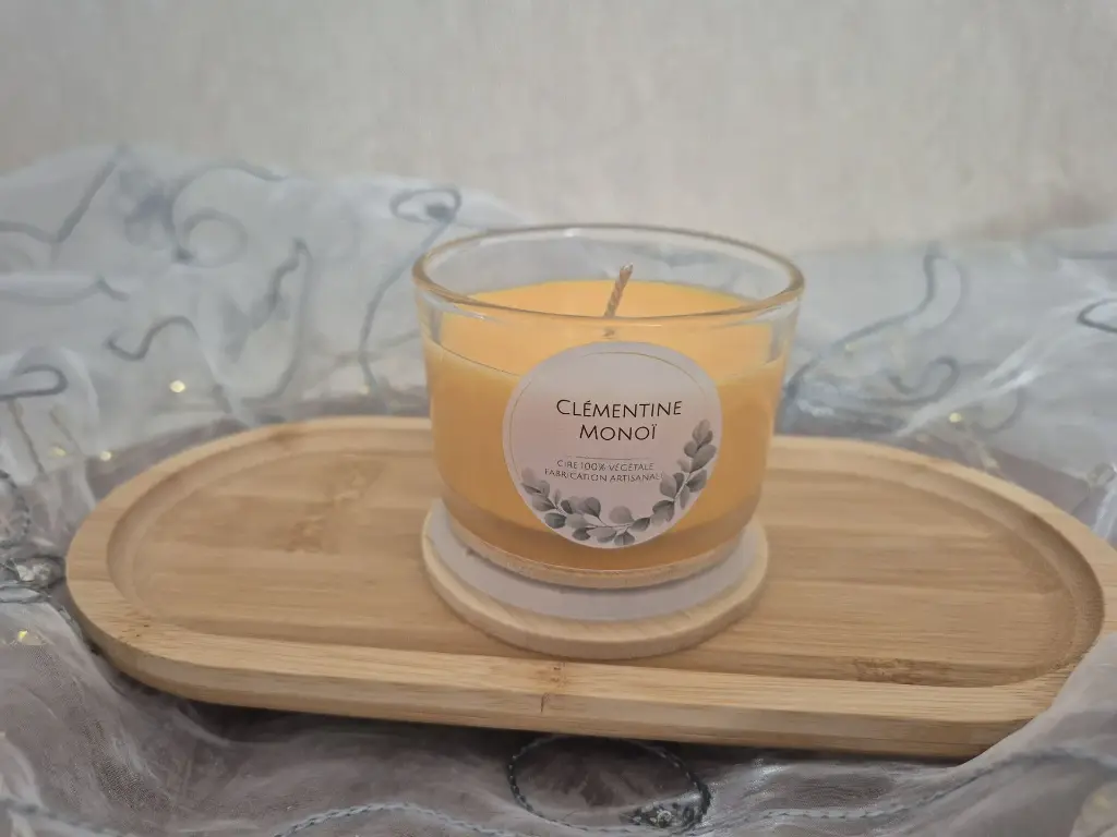 Bougie Clementine Monoï