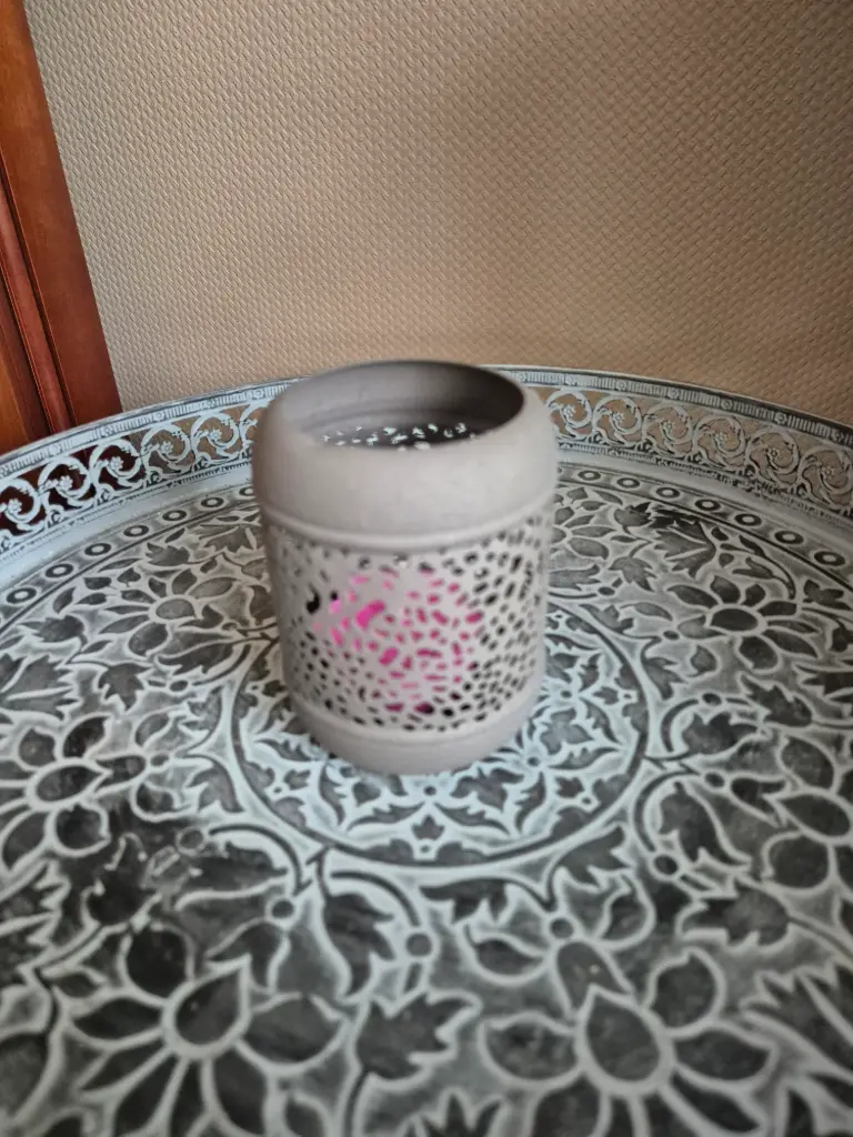 Lanterne métal Taupe