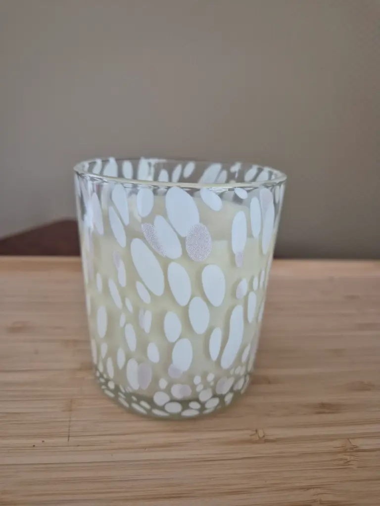 Photophore Fleur de Coton M