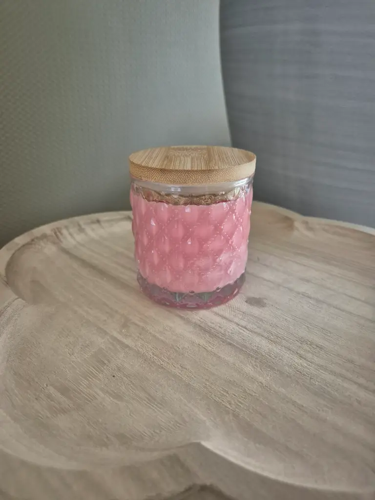 Photophore gaufré Sable chaud