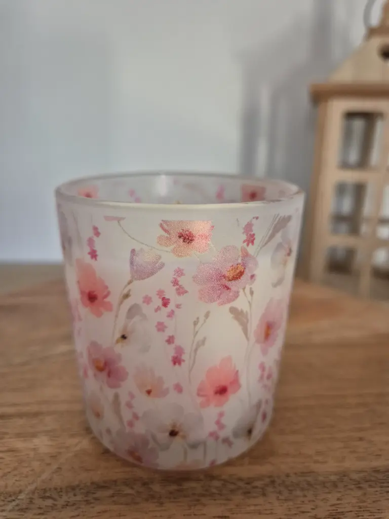 Photophore coulé - Fleur de Lotus