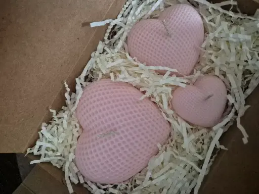 Coffret Coeur Rose