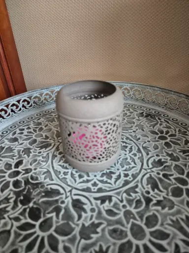 Lanterne métal Taupe